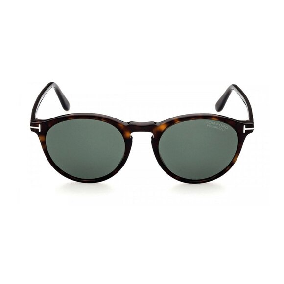 NEW TOM FORD FT0904 52R Classic Dark Havana/Green Polarized TF904 52R - Picture 2 of 3